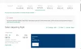 WestJet coupon verification screenshot