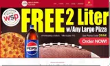 Westshore Pizza coupon verification screenshot