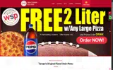 Westshore Pizza coupon verification screenshot
