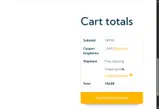 kingdonna coupon verification screenshot
