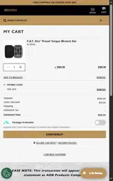 bearco10 coupon verification screenshot
