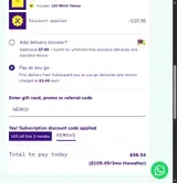 New10 coupon verification screenshot