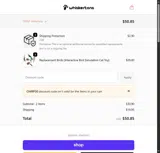 CHIRP30 coupon verification screenshot