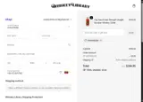 The Whiskey Library coupon verification screenshot