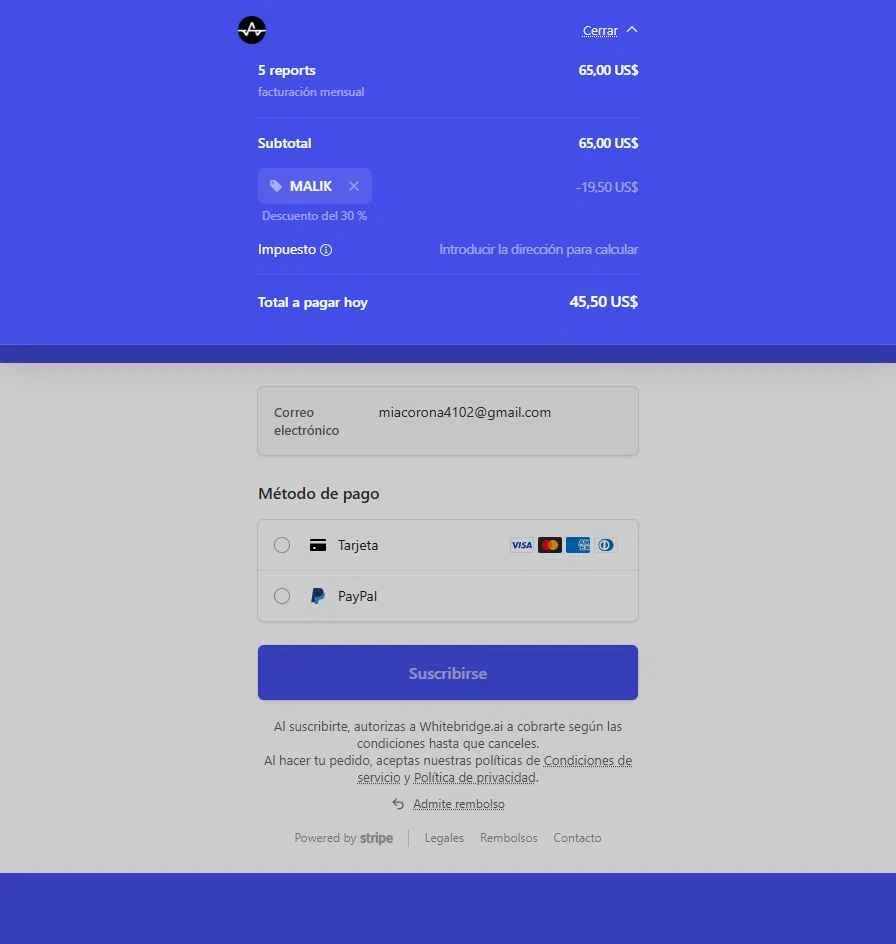 WhiteBridge checkout page showing WhiteBridge promo code box | Screenshot taken by SimplyCodes community member on Oct 2, 2025
