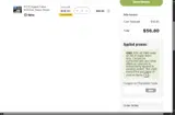 GBD coupon verification screenshot
