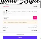 MACPG coupon verification screenshot