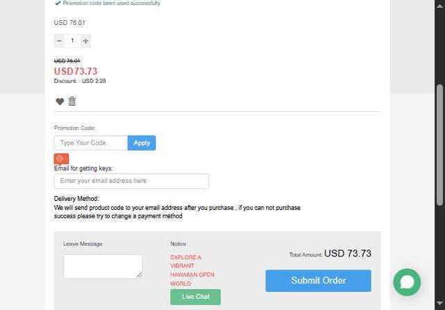 Whokeys checkout page showing Whokeys promo code box | Screenshot taken by SimplyCodes community member on Aug 13, 2025