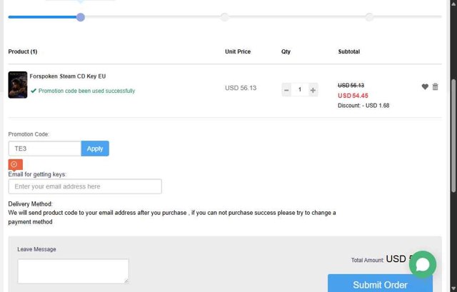 Whokeys checkout page showing Whokeys promo code box | Screenshot taken by SimplyCodes community member on Jul 16, 2025