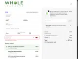 WELCOME67 coupon verification screenshot