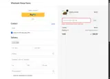 Wholesale Hemp Farms coupon verification screenshot