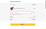 Wholesale Hemp Farms coupon verification screenshot
