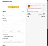 Wholesale Hemp Farms coupon verification screenshot