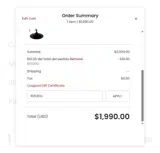 10ZODO coupon verification screenshot