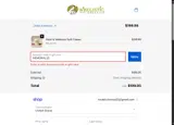 MEMORIAL25 coupon verification screenshot