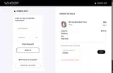 Whoop coupon verification screenshot