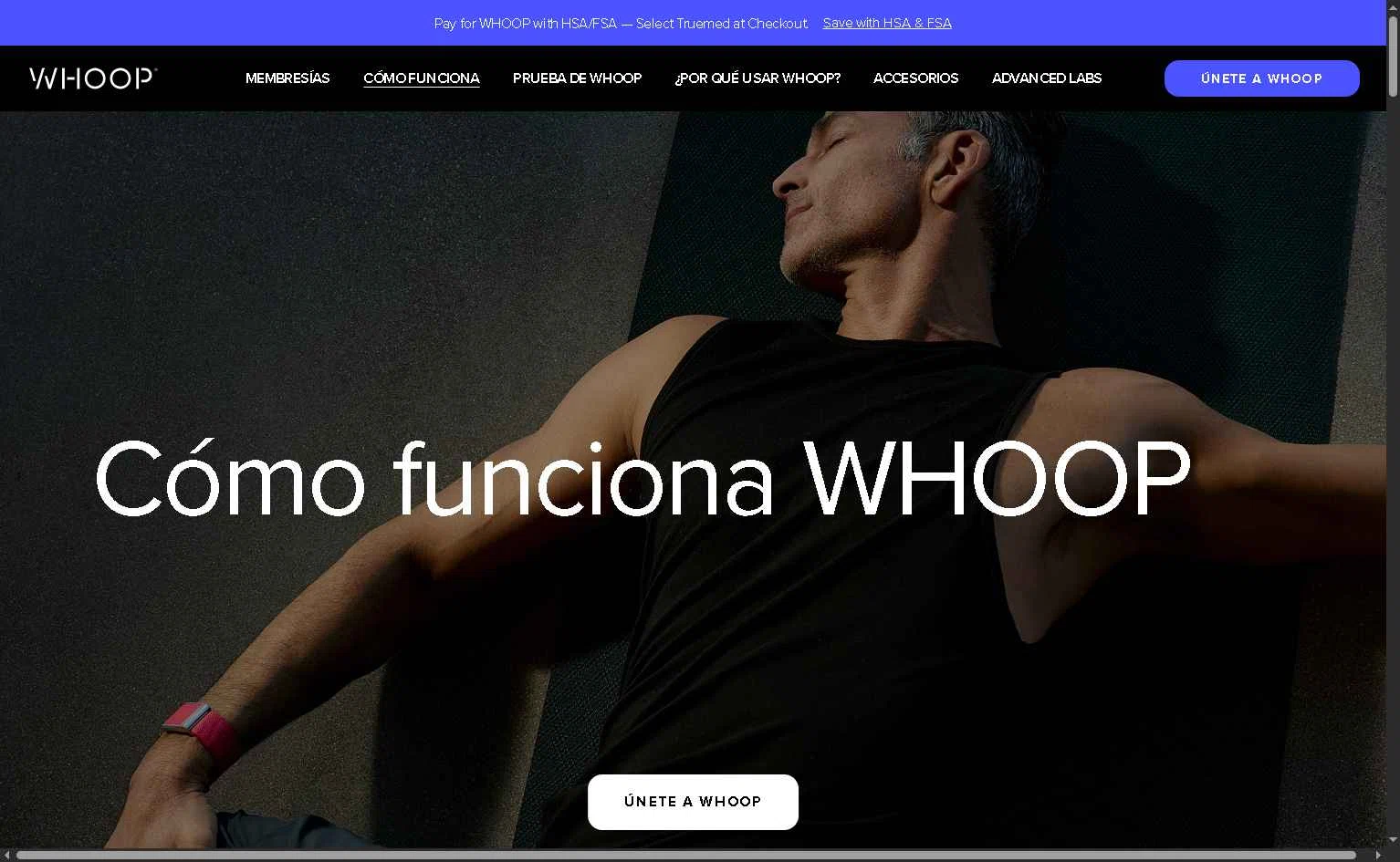 Verification screenshot for 1 Month Free Storewide (new Customers Only) at Whoop - 8h ago