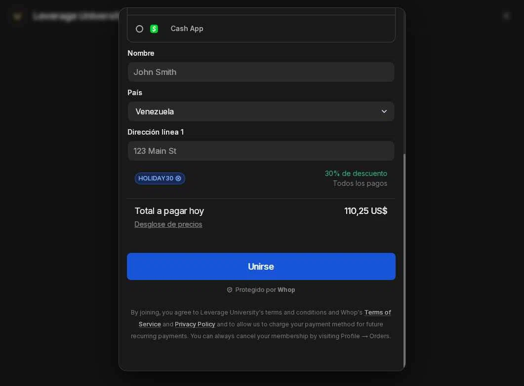Whop checkout page showing Whop promo code box | Screenshot taken by SimplyCodes community member on Feb 3, 2026