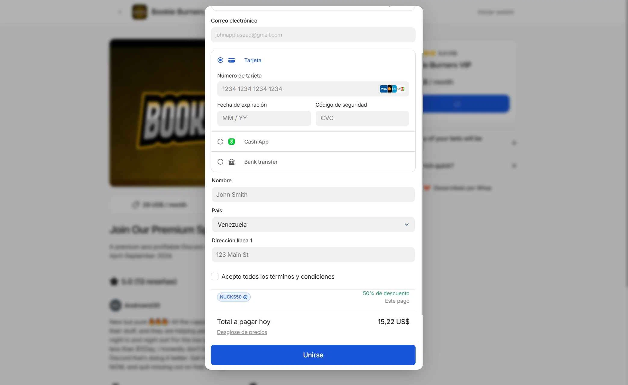 Whop checkout page showing Whop promo code box | Screenshot taken by SimplyCodes community member on Feb 5, 2026