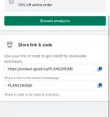 PLANE2ROME coupon verification screenshot