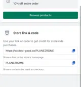 PLANE2ROME coupon verification screenshot