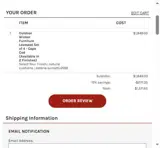 HOT coupon verification screenshot