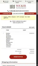 newyear coupon verification screenshot