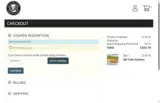 Wild Alaska Salmon & Seafood coupon verification screenshot