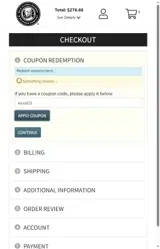 Wild Alaska Salmon & Seafood coupon verification screenshot
