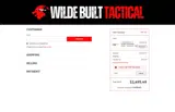 Wilde Built Tactical coupon verification screenshot