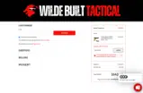 Wilde Built Tactical coupon verification screenshot