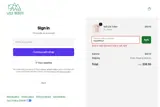 Wild Tribute coupon verification screenshot