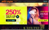 Wild Vegas Casino coupon verification screenshot