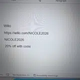 Willo coupon verification screenshot