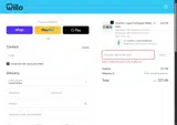 Willo coupon verification screenshot