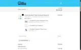 Willo coupon verification screenshot