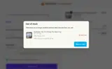 VIP10 coupon verification screenshot