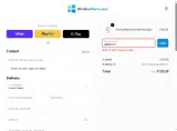 LIBERTY25 coupon verification screenshot