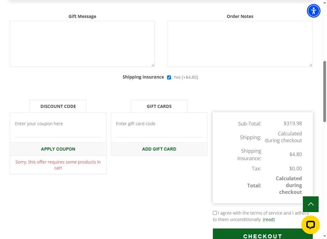 Wine Anthology checkout page showing Wine Anthology coupon code box | Screenshot taken by SimplyCodes community member on Dec 18, 2025