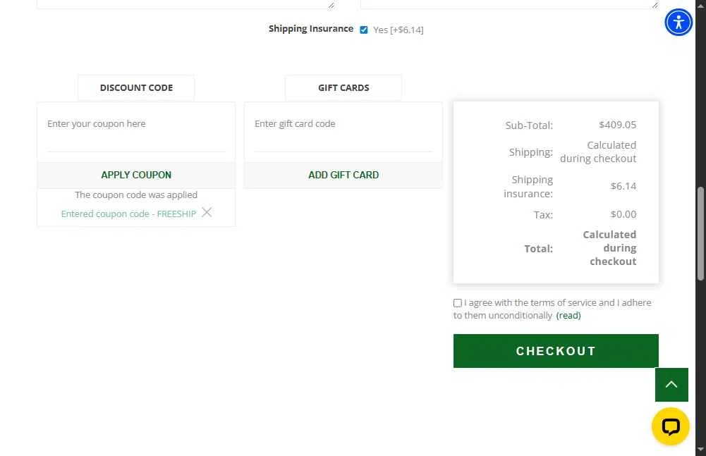 Wine Anthology checkout page showing Wine Anthology coupon code box | Screenshot taken by SimplyCodes community member on Dec 16, 2025