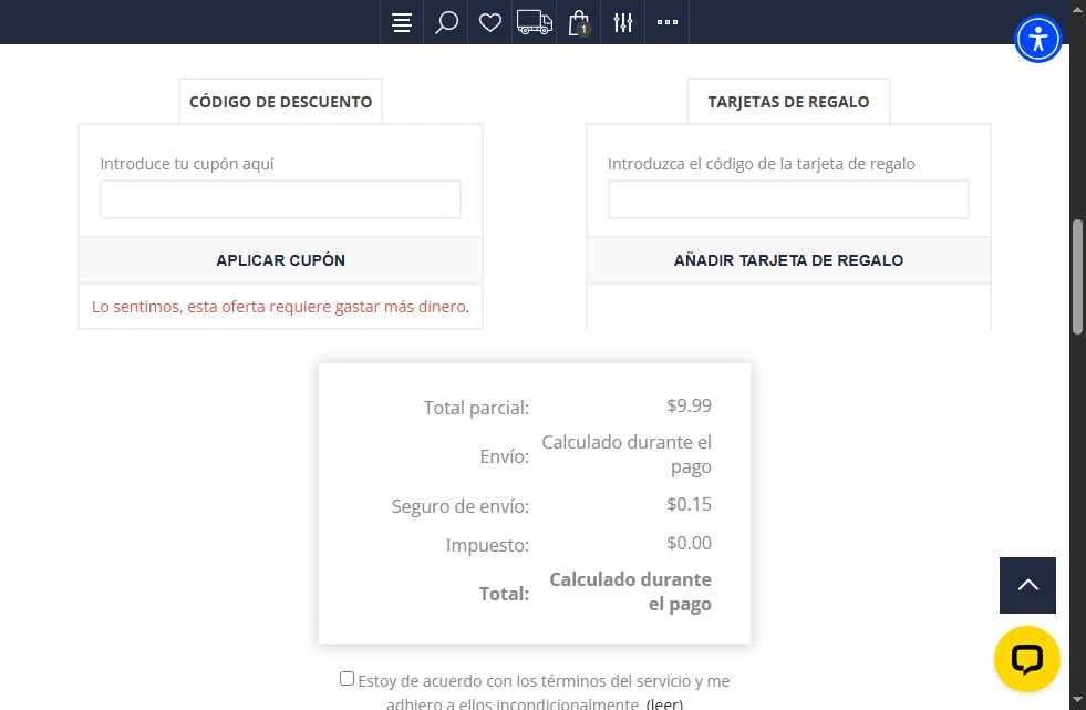 Wine Anthology checkout page showing Wine Anthology coupon code box | Screenshot taken by SimplyCodes community member on Jan 23, 2026