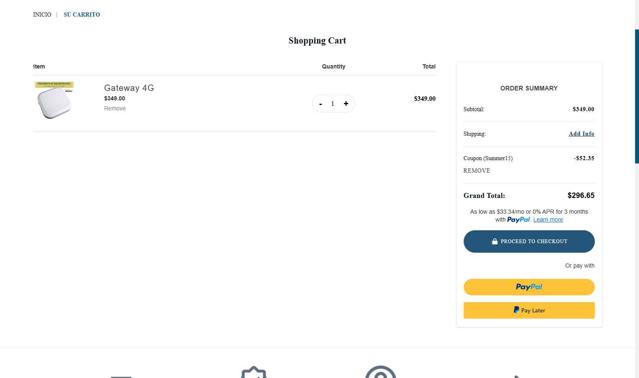 Winegard checkout page showing Winegard promo code box | Screenshot taken by SimplyCodes community member on Jun 18, 2025