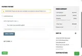 WELCOME15 coupon verification screenshot