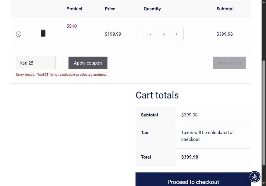 Winix America checkout page showing Winix America coupon code box | Screenshot taken by SimplyCodes community member on Nov 17, 2025
