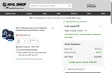 Winnipeg Jets Shop coupon verification screenshot