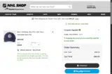 NHL50FREE coupon verification screenshot
