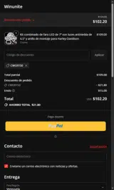 Winunite coupon verification screenshot