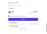 Order100 coupon verification screenshot