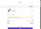 TSH9TZBK coupon verification screenshot