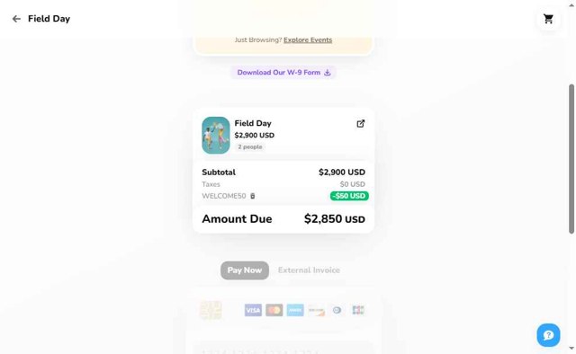 Confetti checkout page showing Confetti promo code box | Screenshot taken by SimplyCodes community member on May 19, 2025